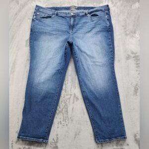 Torrid Jeans Womens Size 28R Blue Vintage Stretch Boyfriend Straight PPJLOT1R
